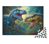La guerra dei dinosauri Rompicapo 1000 Pezzi In puzzle in Cartone Premium, Un Puzzles Per Giochi Di Puzzle Per Lo Sviluppo Cognitivo, Ideale Per Passatempo Per Anziani, Il Puzzle Pi