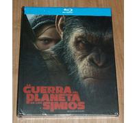 La Guerra Del Pianeta De Los Scimmie Blu-Ray + Libro Digibook Nuovo (No Aprire)