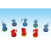 La Guerra Dell'Anello Anelli Di Plastica Colorati - Set Base