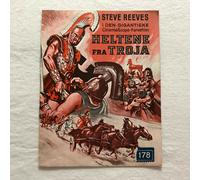 La guerra di Troia Steve Reeves, Juliette Mayniel 1961 Danish Movie Program