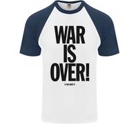 La Guerra È Finita Se Lo Vuoi John Lennon Uomo S/S Maglietta Baseball