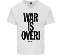 La Guerra È Finita Se Lo Vuoi Maglietta In Cotone A V-Collo Da Uomo John Lennon