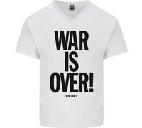 La Guerra È Finita Se Lo Vuoi Maglietta In Cotone A V-Collo Da Uomo John Lennon
