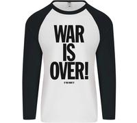 La Guerra È Finita Se Vuoi John Lennon Uomo L/S Maglietta Baseball