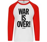 La Guerra È Finita Se Vuoi John Lennon Uomo L/S Maglietta Baseball