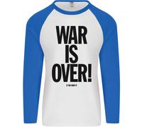 La Guerra È Finita Se Vuoi John Lennon Uomo L/S Maglietta Baseball