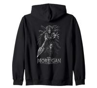 La guerriera celtica Morrigan Felpa con Cappuccio