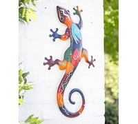 La Hacienda Aztec Wall Art Lucertola, metallo, multicolore, taglia unica