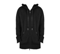 La Haine Inside Us - Cardigan con cappuccio e tasche con zip - - Knitwear - Uomo - Nero - M