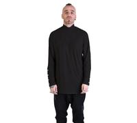 La Haine Inside Us - Polo a Righe a Maniche Lunghe - - Tops - Uomo - Nero - 2XL