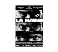 La HAINE - Poster su tela del film "La HAINE", decorazione per camera da letto, sport, ufficio, stanza, regalo, senza cornice, 50 x 75 cm