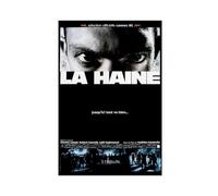 La Haine - Poster su tela, motivo: film, decorazione per camera da letto, sport, ufficio, stanza, regalo, senza cornice, 20 x 30 cm