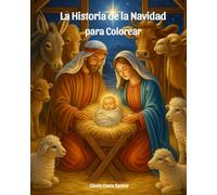La Historia de la Navidad para Colorear