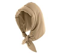 LA HUATE Cappello invernale caldo con cappuccio cappello sciarpa con cappuccio cappello impermeabile antivento sci Cap cravatta sotto il mento per donne ragazze, Khaki, Taglia unica