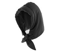 LA HUATE Cappello invernale caldo in piuma con cappuccio, sciarpa con cappuccio, impermeabile, antivento, berretto da sci con lacci da allacciare sotto il mento per donne e ragazze