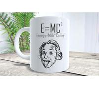 La Huella Tazza Einstein E= MxC2. Per tutti ciò che non sapevano il significato della magna equazione.
