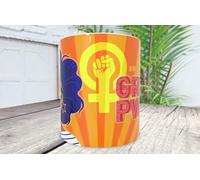 La Huella Tazza Girlpower 8M Né sottomessa né abnegata!! Dillo bene forte per tutti scoprirlo! !