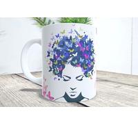 La Huella Tazza Mi sono innamorato di me, dai miei pensieri di essere una donna. Ideale per ogni donna liberata e orgogliosa di se stessa.