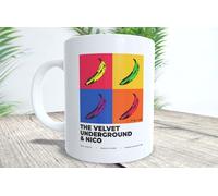La Huella Tazza personalizzata The Velvet Underground and Nico (Andy Warhol). Per tutti gli appassionati di musica e pop art.