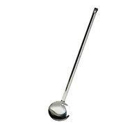 La Ideal, Skimmer Valenziano in Acciaio Inossidabile 12 x 50 cm, Argento