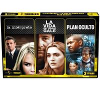 La Interprete + La Vida De David Gale + Plan Oculto --- IMPORT ZONE 2 ---
