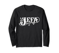 La Jefa The Boss in Spagnolo Divertente Frase Messicana Maglia a Manica