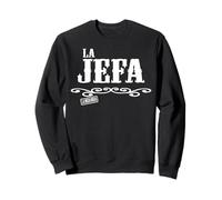 La Jefa The Boss in Spanish Funny Mexican Quote Mexican Boss Felpa