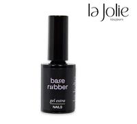 La Jolie Base Rubber Clear 12 ml - Base per unghie