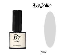 La jolie Base rubber milky 7 ml - Base per unghie