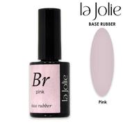La jolie Base rubber Pink 12 ml - Base per unghie