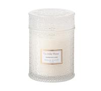 LA Jolie Muse, candela al gelsomino, profumata per la festa della mamma, legno malvagio, regalo per donne e uomini, barattolo grande per la casa, 90 ore di combustione