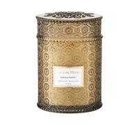 LA JOLIE MUSE Candela Profumata Amber - 540g, 90 Ore di Combustione, Stoppino in Legno, Vetro a Lunga Durata - Regalo per Donne e Casa