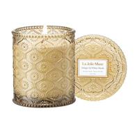 LA JOLIE MUSE Candele profumate allo zenzero e muschio bianco, candele invernali per la casa profumate, candele di lusso regali per le donne, candela di zenzero per le vacanze, Candela di cera di soia