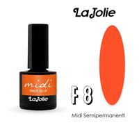 La jolie Semipermanente F8 7 ml - Smalto semipermanente
