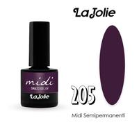 La jolie Semipermanente N205 7 ml - Smalto semipermanente