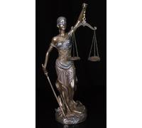 La Justitia - Figura - Dike - Dea Divinità Giustizia Decorazione Statua