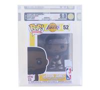 LA Lakers NBA Funko POP | Lebron Maglia Bianca | Graded AFA 9