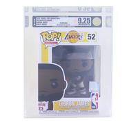 LA Lakers NBA Funko POP | Lebron Maglia Bianca | Graded AFA 9.25
