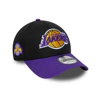 LA Lakers NBA Side Patch Black 9FORTY Adjustable Cap