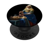 La lattaia di Johannes Vermeer PopSockets PopGrip Adesivo