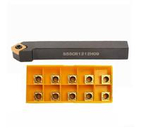 La lavorazione dei metalli è semplificata con il portautensili SSSCR1212H09 e gli inserti SCMT09T308