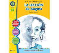 LA LECCION DE AUGUST LITERATURE KIT