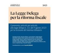 La legge delega per la riforma fiscale
