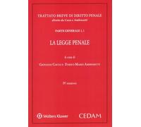 La legge penale parte generale I, 1: Vol. 1/1