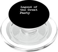 La leggenda del grande pasticcio divertente italiano pastoso minimalista PopSockets PopGrip per MagSafe