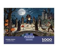 La leggenda del Ponte del Diavolo Puzzle in Legno Impermeabile Puzzles Da 1000 Pezzi Per Adulti Sfidanti E Rompicapo Giochi Educativi