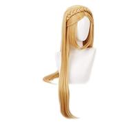 La leggenda di Zelda Elizabeth Smith Principessa Zelda Parrucca Cosplay Costume Lungo Bionda dorata Anime Parrucche Parrucche Perucas KUQX0210
