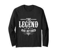 La Leggenda Si è ritirata Maglia a Manica