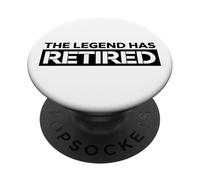 La leggenda si è ritirata PopSockets PopGrip Adesivo