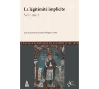 La légitimité implicite: 2 volumes